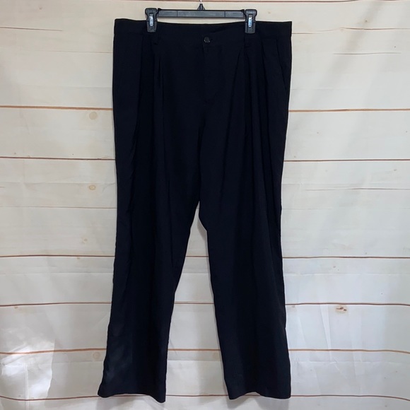 adidas Other - ADIDAS Adizero Golf Pants Flat Front Ultra Lightweight Slacks Black 38x32 AE7005